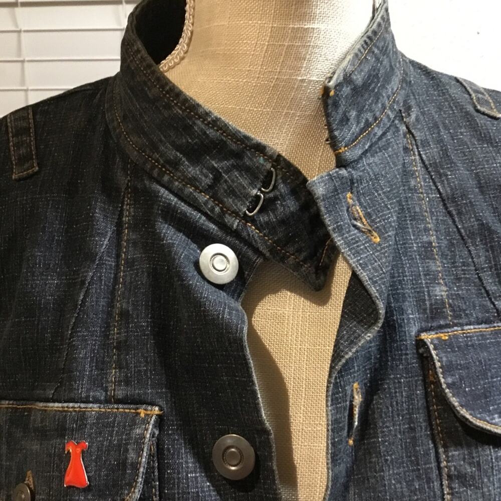 Perry Ellis Jean Jacket - Picture 2 of 4